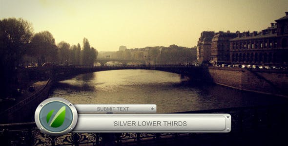 Silver Lower Thirds - Download Videohive 1120644