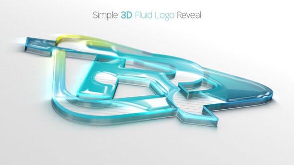 Simple 3D Fluid Logo Reveal - Download Videohive 28796975