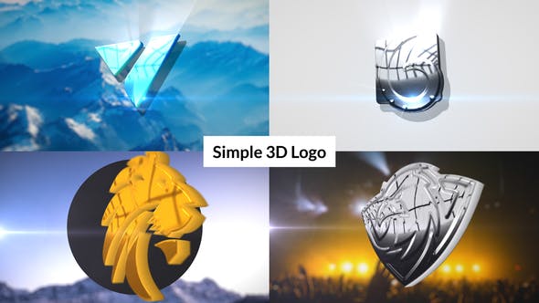 Simple 3D Logo Intro - 30987091 Videohive Download