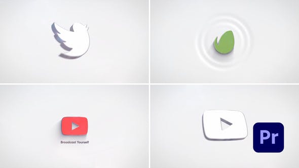 Simple 3D Logo Reveal (Premiere Version) - 33352629 Videohive Download