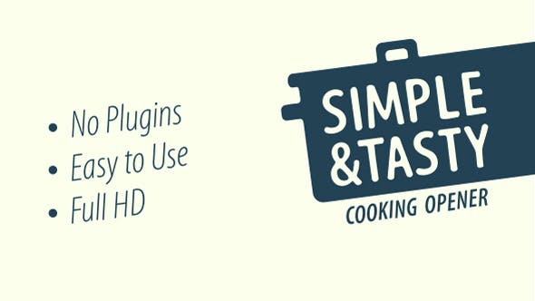 Simple and Delicious Cooking Opener - 15328282 Videohive Download