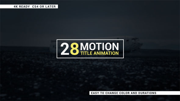 Simple and Unique Motion Titles - Download Videohive 20196503