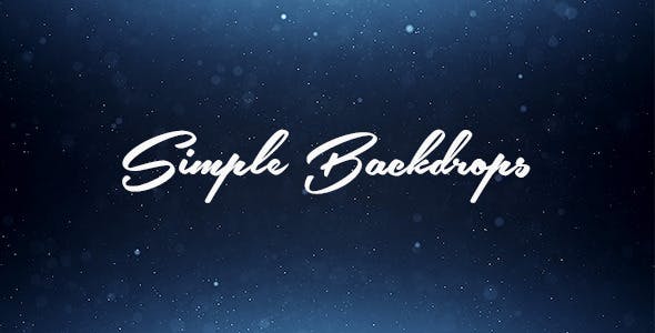 Simple Backdrops - 10948144 Download Videohive