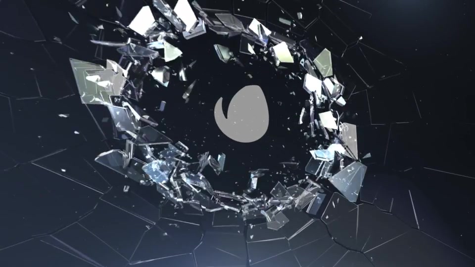 Simple Broken Glass Logo Videohive 25548404 After Effects Image 2