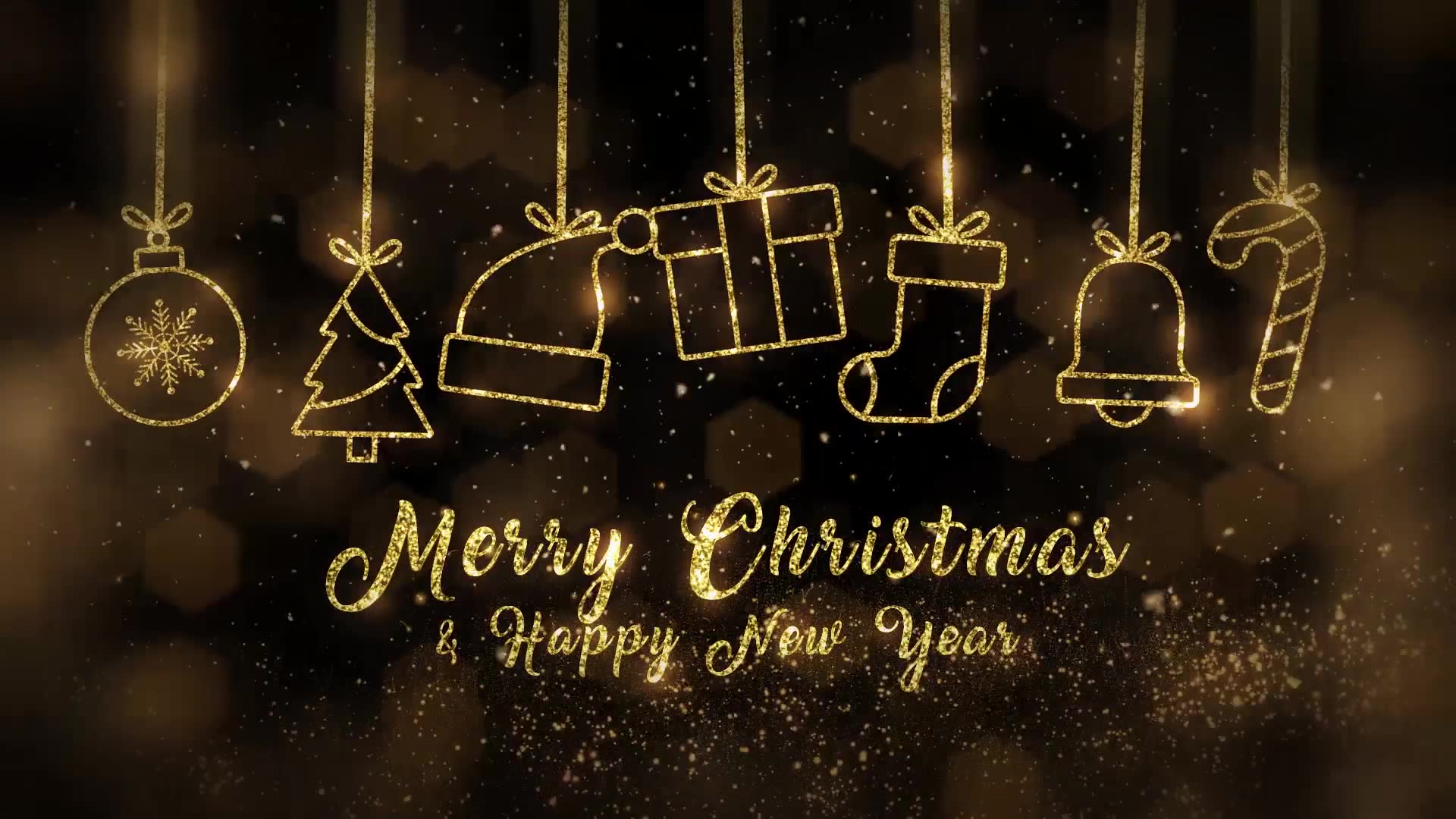 Simple Christmas Card Videohive 29741983 After Effects Image 2