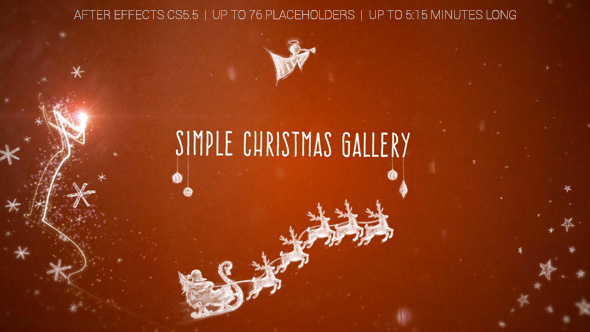 Simple Christmas Gallery - Download Videohive 18749864