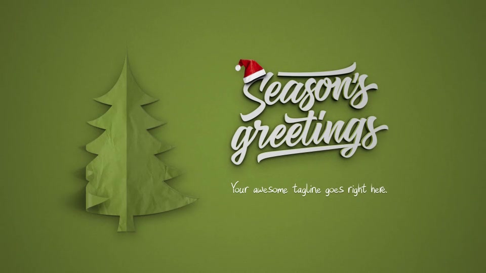 Simple Christmas Intro Videohive 22993198 After Effects Image 7
