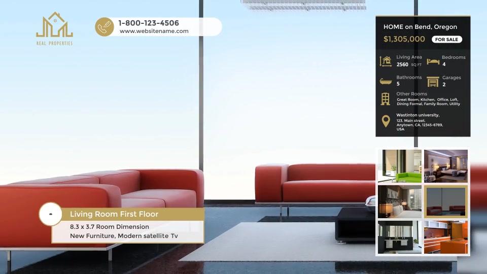 Simple Clean Real Estate Slideshow Videohive 19613467 After Effects Image 3