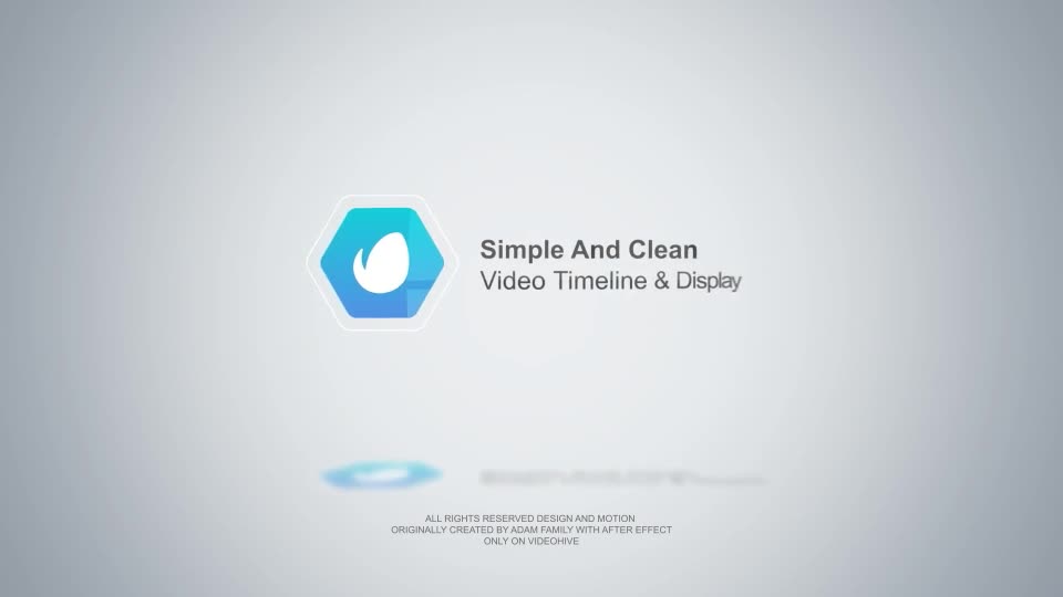 Simple Clean Timeline and Display Videohive 22407578 After Effects Image 1