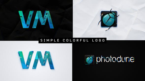 Simple Colorful Logo - Videohive Download 33018239