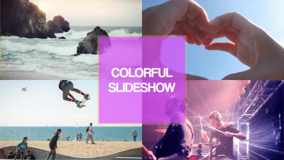 Simple Colorful Slideshow Videohive 12533411 After Effects Image 1