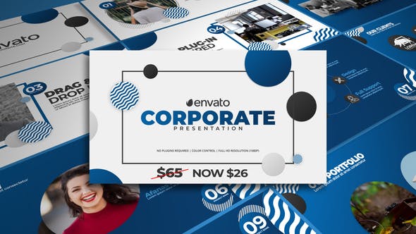 Simple Corporate Presentation - Download Videohive 23405197