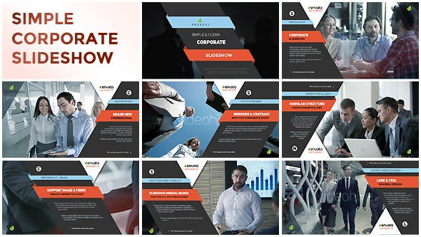 Simple Corporate Slideshow - 20890162 Videohive Download