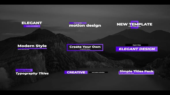 Simple Creative Titles - 29742484 Videohive Download