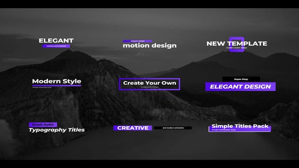 Simple Creative Titles - Videohive 29742734 Download