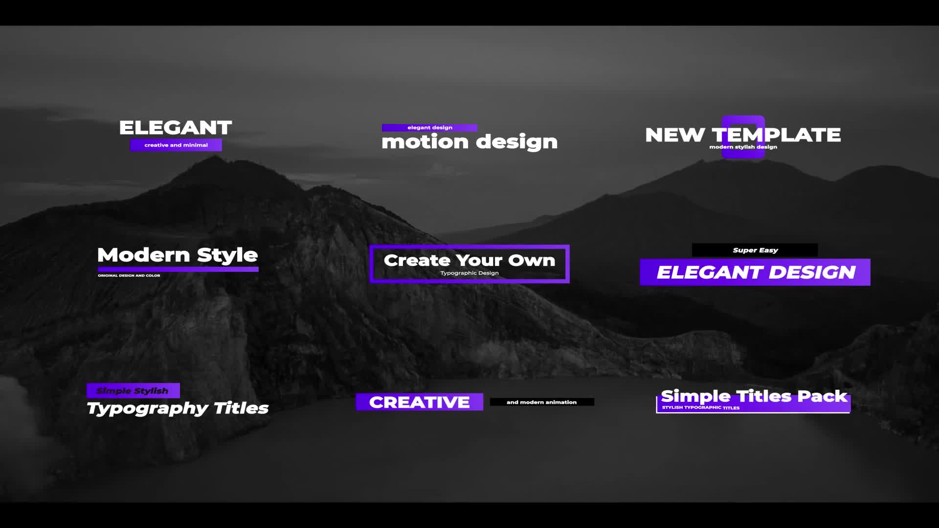 Simple Creative Titles Videohive 29742380 After Effects Image 1