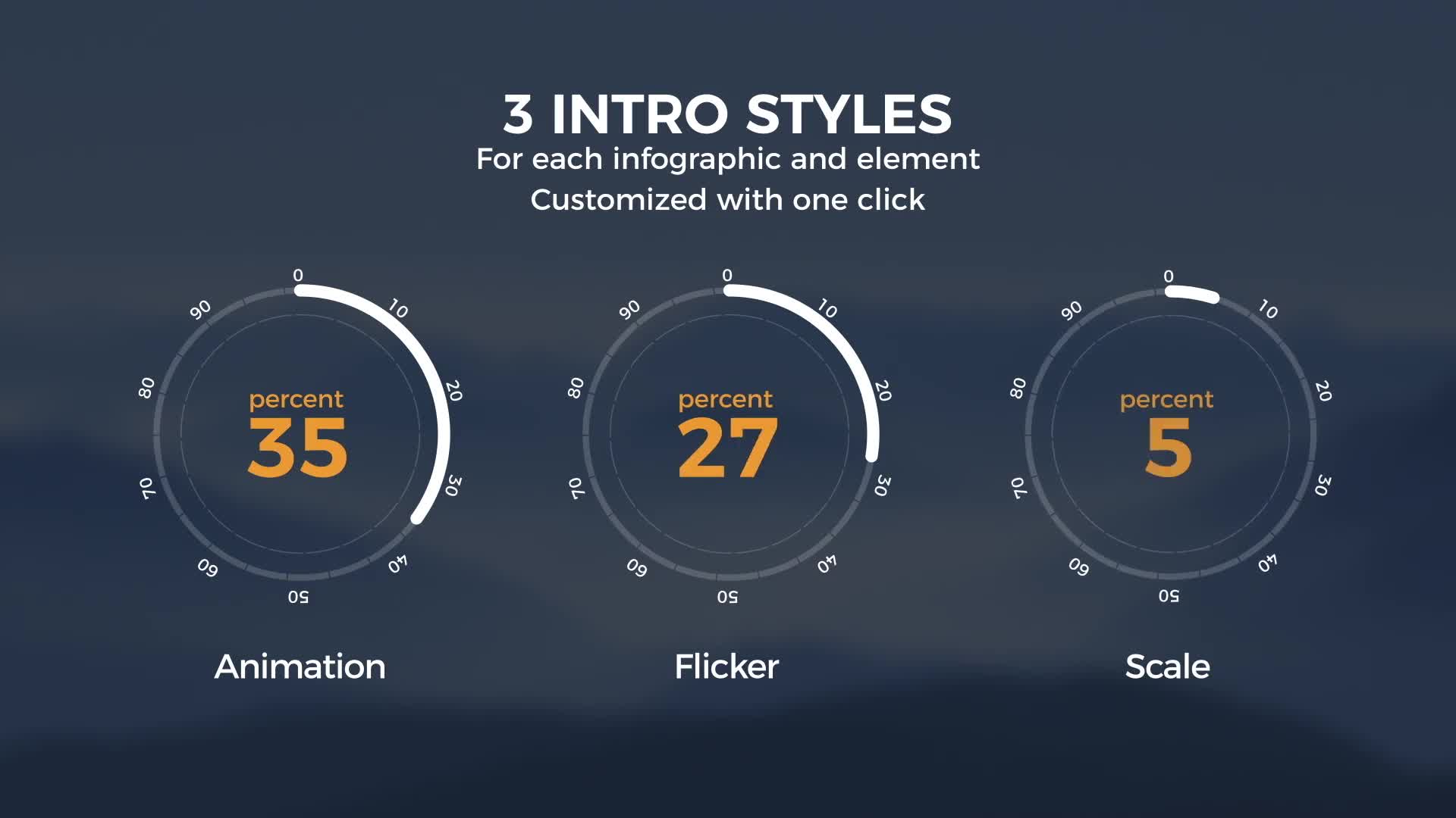 Simple Flat Infographics Bundle Videohive 20712532 After Effects Image 1