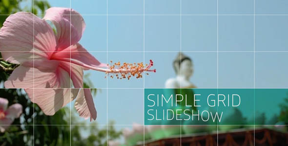 Simple Grid Slideshow - Download Videohive 9720887