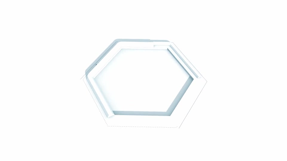 Simple Hexagon Logo Videohive 32580365 DaVinci Resolve Image 2