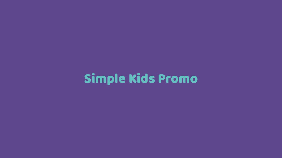 Simple Kids Promo Videohive 35335045 After Effects Image 1