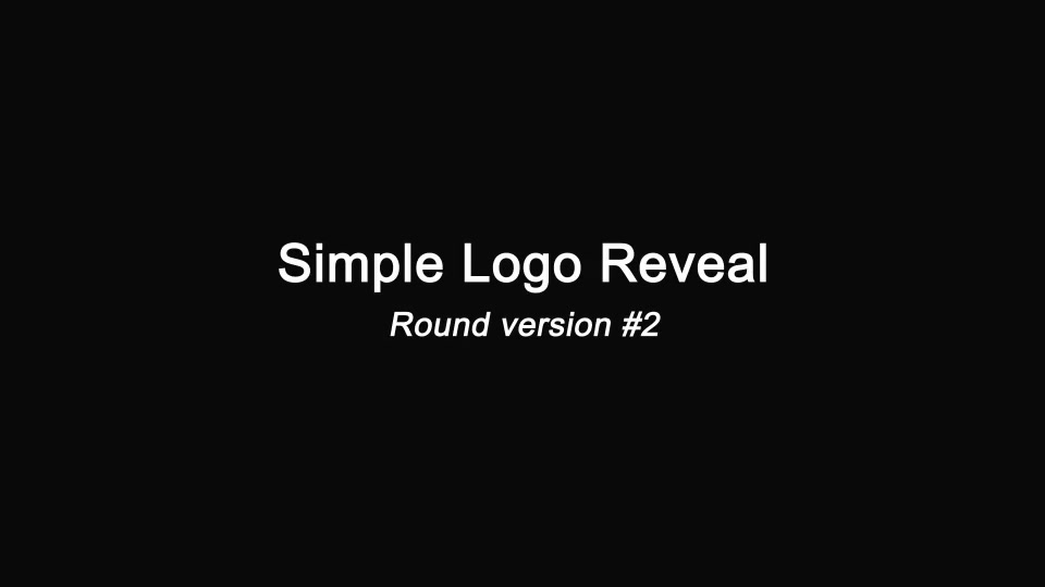 Simple Logo Reveal Videohive 12482492 After Effects Image 9