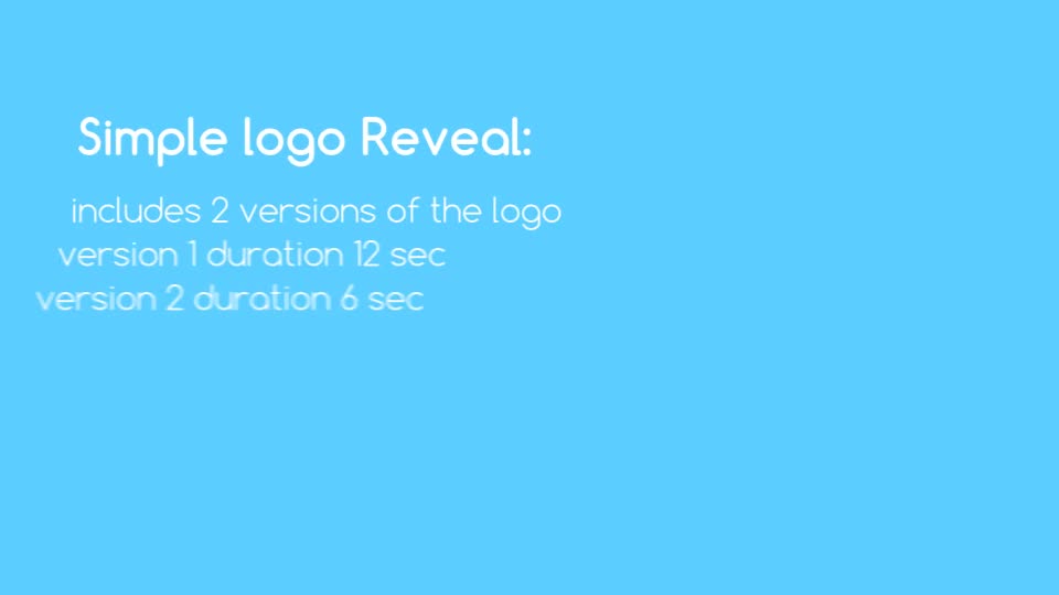 Simple Logo Reveal Videohive 9809734 After Effects Image 1