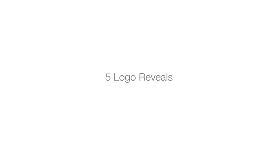 Simple Logo Reveal Pack Videohive 10685219 After Effects Image 1