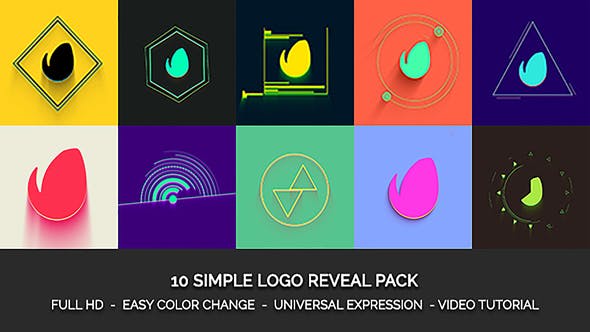 Simple Logo Reveal Pack Mogrt - Download 22570659 Videohive
