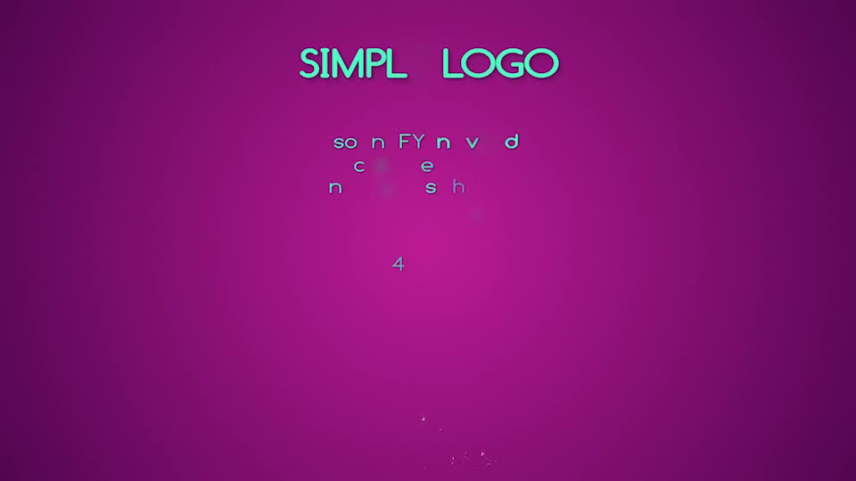 Simple logo Videohive 21159704 After Effects Image 1