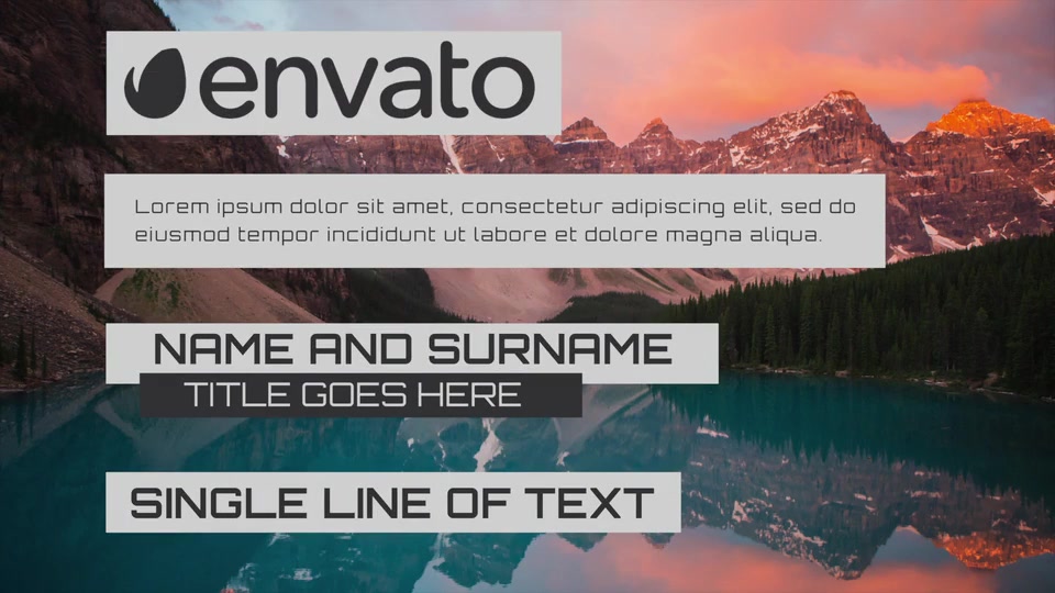 Simple Lower Third 3.0 - Download Videohive 9472720
