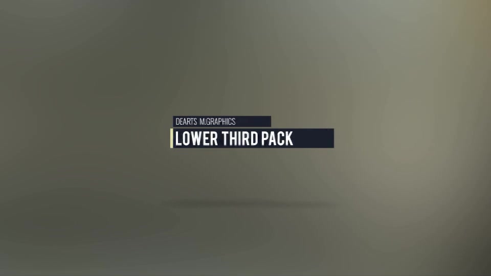 Simple Lower Third Title Videohive 15242601 After Effects Image 3