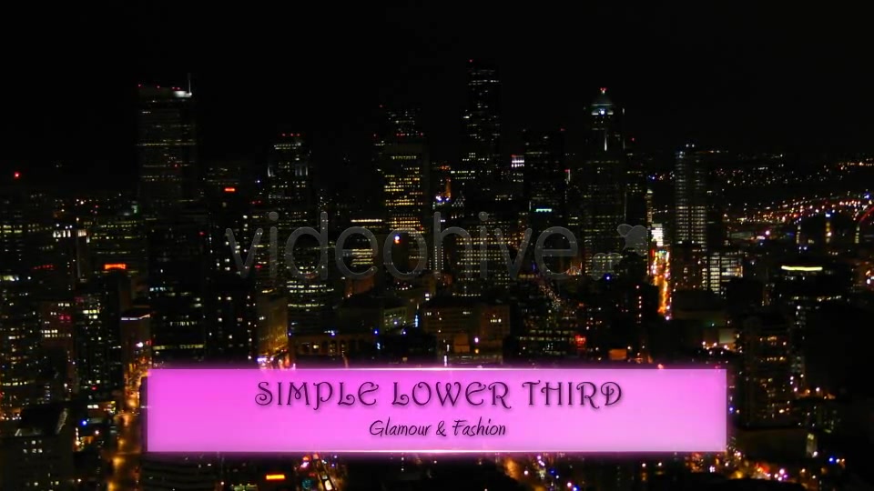 Simple Lower Third Videohive 629553 Motion Graphics Image 11