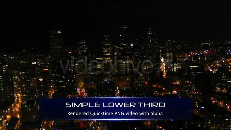 Simple Lower Third Videohive 629553 Motion Graphics Image 2