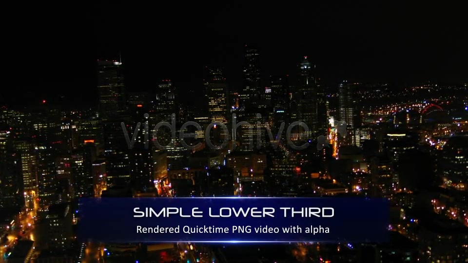Simple Lower Third Videohive 629553 Motion Graphics Image 3