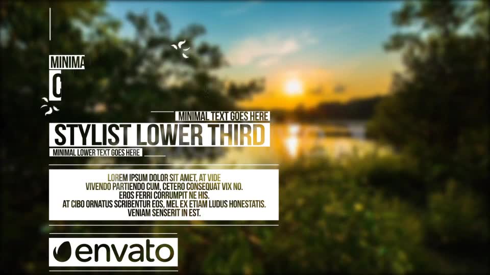 Simple Lower Thirds - Download Videohive 10399158