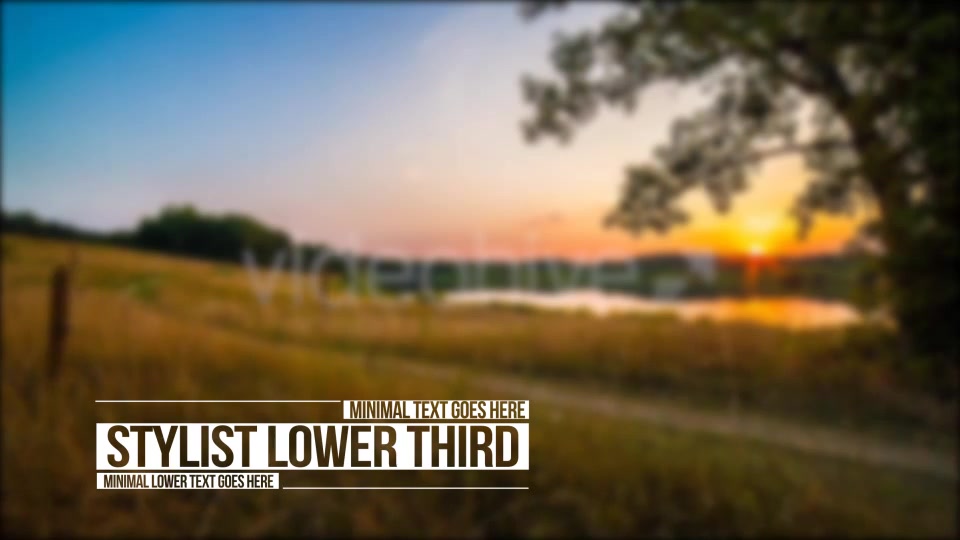 Simple Lower Thirds - Download Videohive 10399158