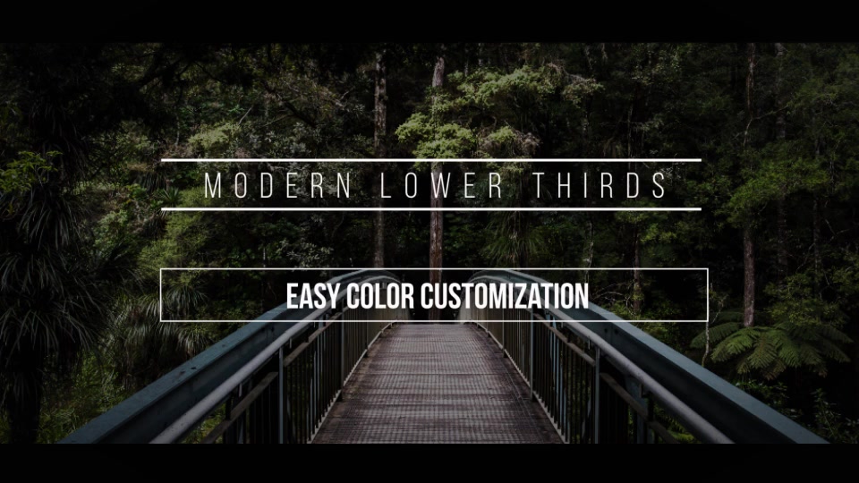 Simple Lower Thirds For FCPX - Download Videohive 19700204