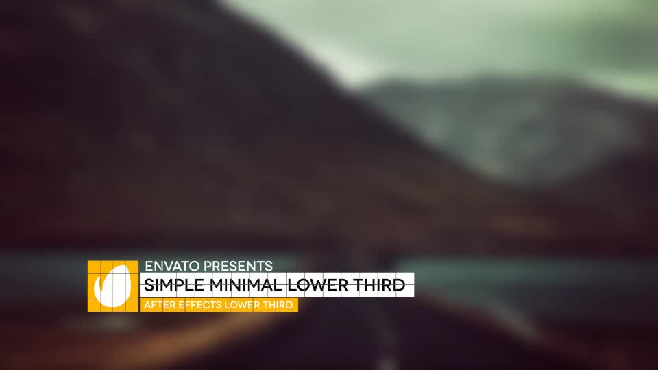 Simple Minimal Lower Third Videohive 13340356 After Effects Image 1