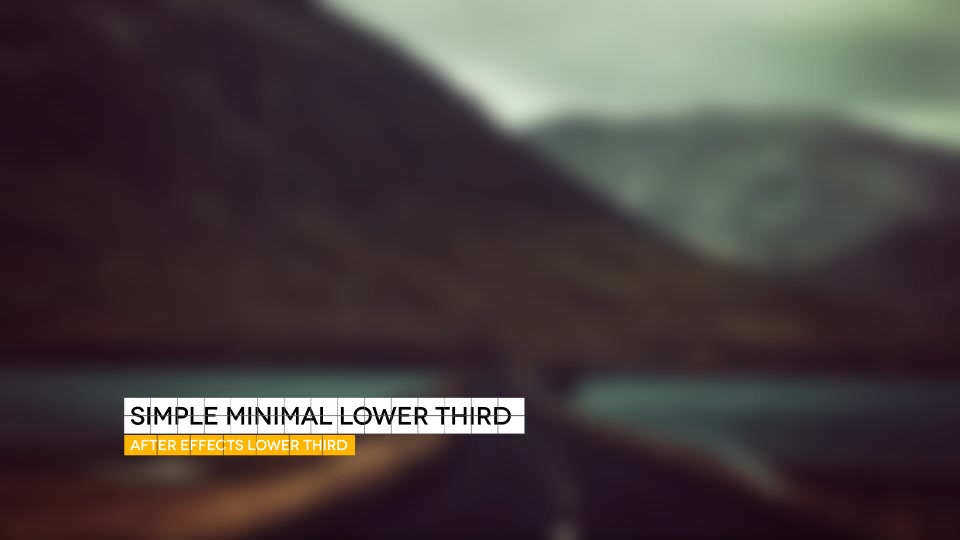 Simple Minimal Lower Third Videohive 13340356 After Effects Image 3
