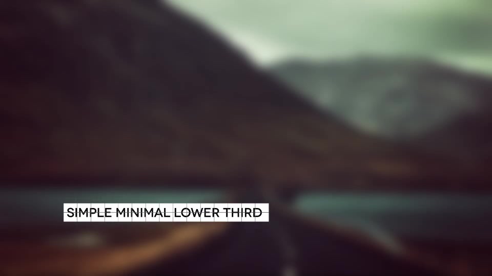Simple Minimal Lower Third Videohive 13340356 After Effects Image 5