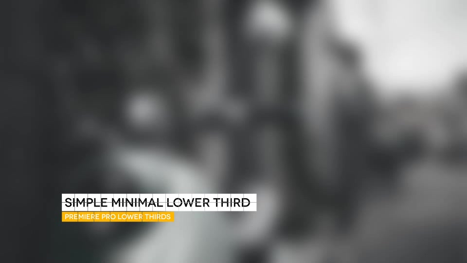 Simple Minimal Lower Thirds Videohive 26284061 Premiere Pro Image 3