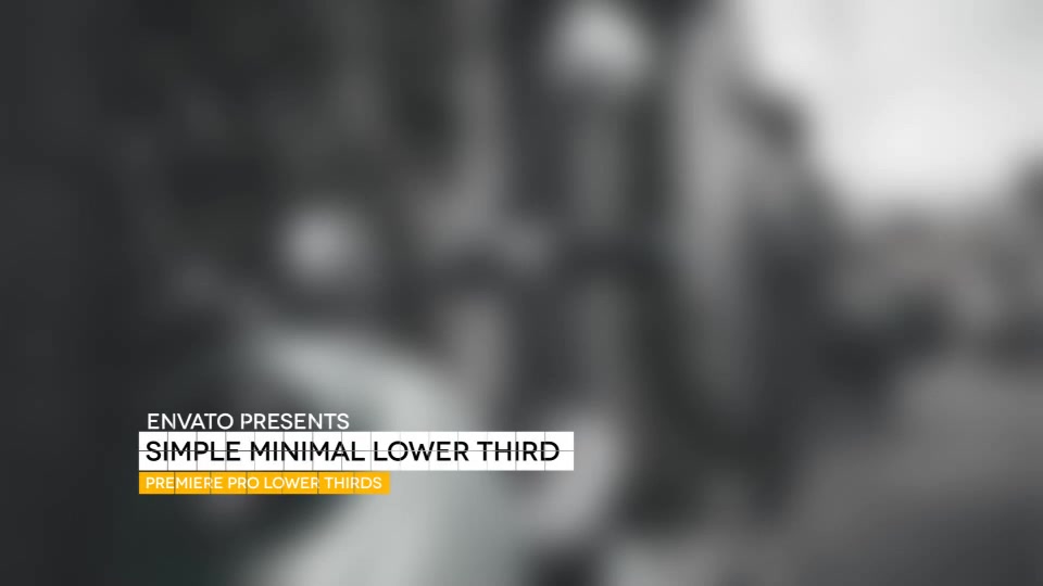 Simple Minimal Lower Thirds Videohive 26284061 Premiere Pro Image 4