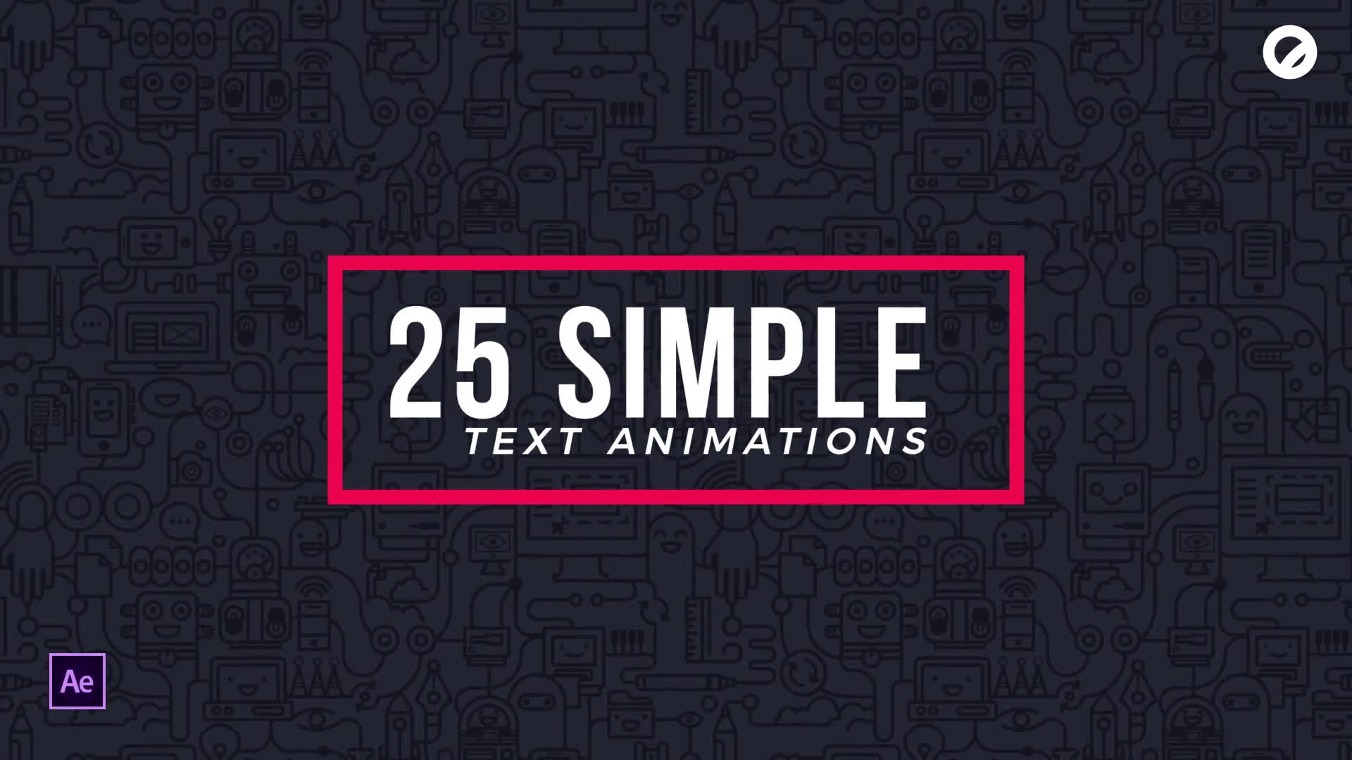 Simple Motion Text | After Effects Videohive 27682262 After Effects Image 1