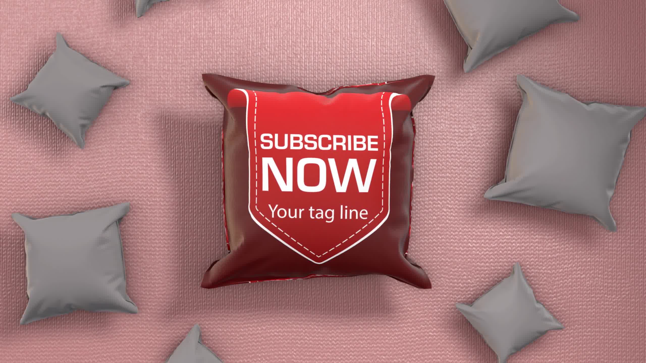 Simple Pillow logo reveal Videohive 28462159 After Effects Image 8