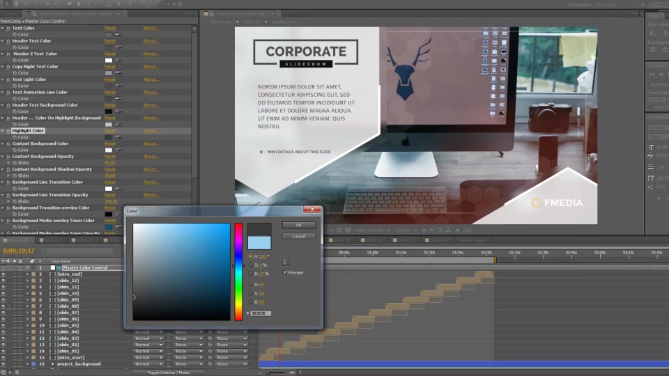 Simple Polygon Corporate Slideshow Videohive 20441407 After Effects Image 13