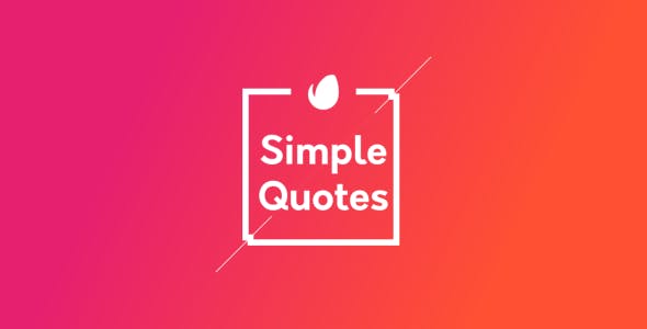 Simple Quotes - Download Videohive 20608220