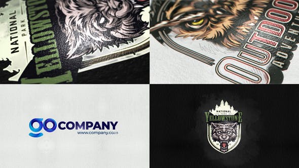 Simple Reflective Inks Logo Reveal - 35517478 Download Videohive