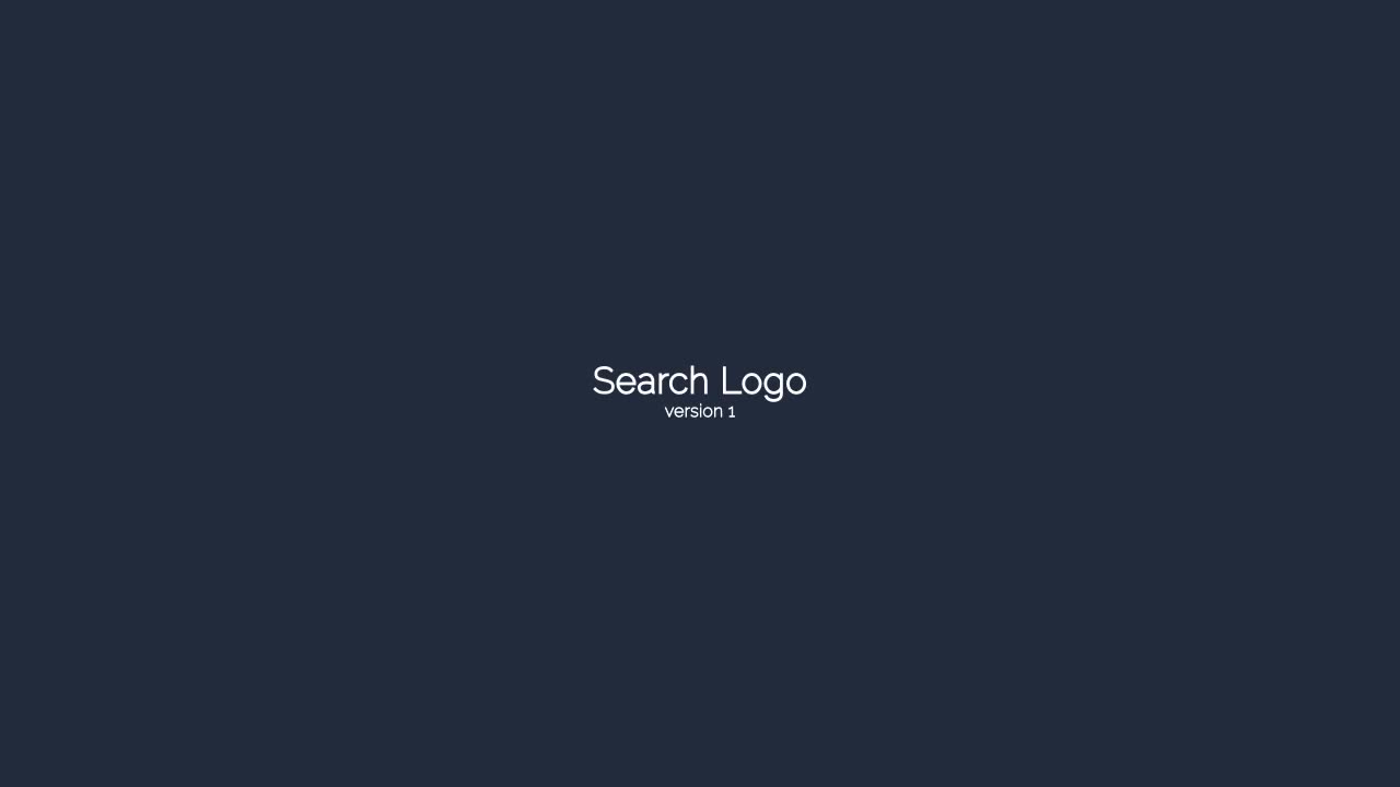 Simple Search Logo Videohive 15335700 After Effects Image 1