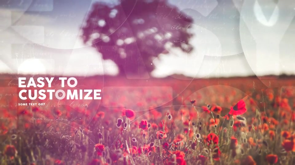 Simple Slideshow / Romantic Memories / Photo Album / Circle Transitions Videohive 20456466 After Effects Image 6