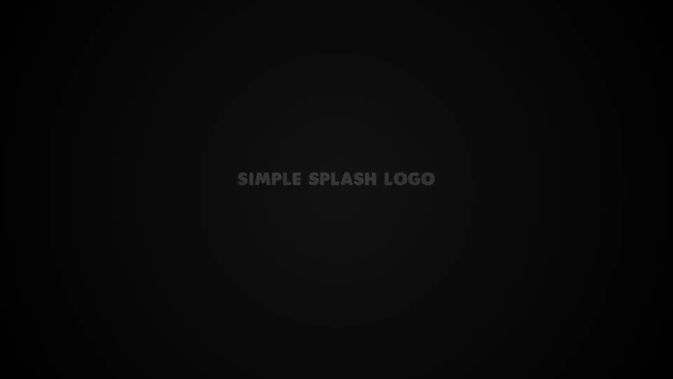Simple Splash Logo - Download Videohive 11552050